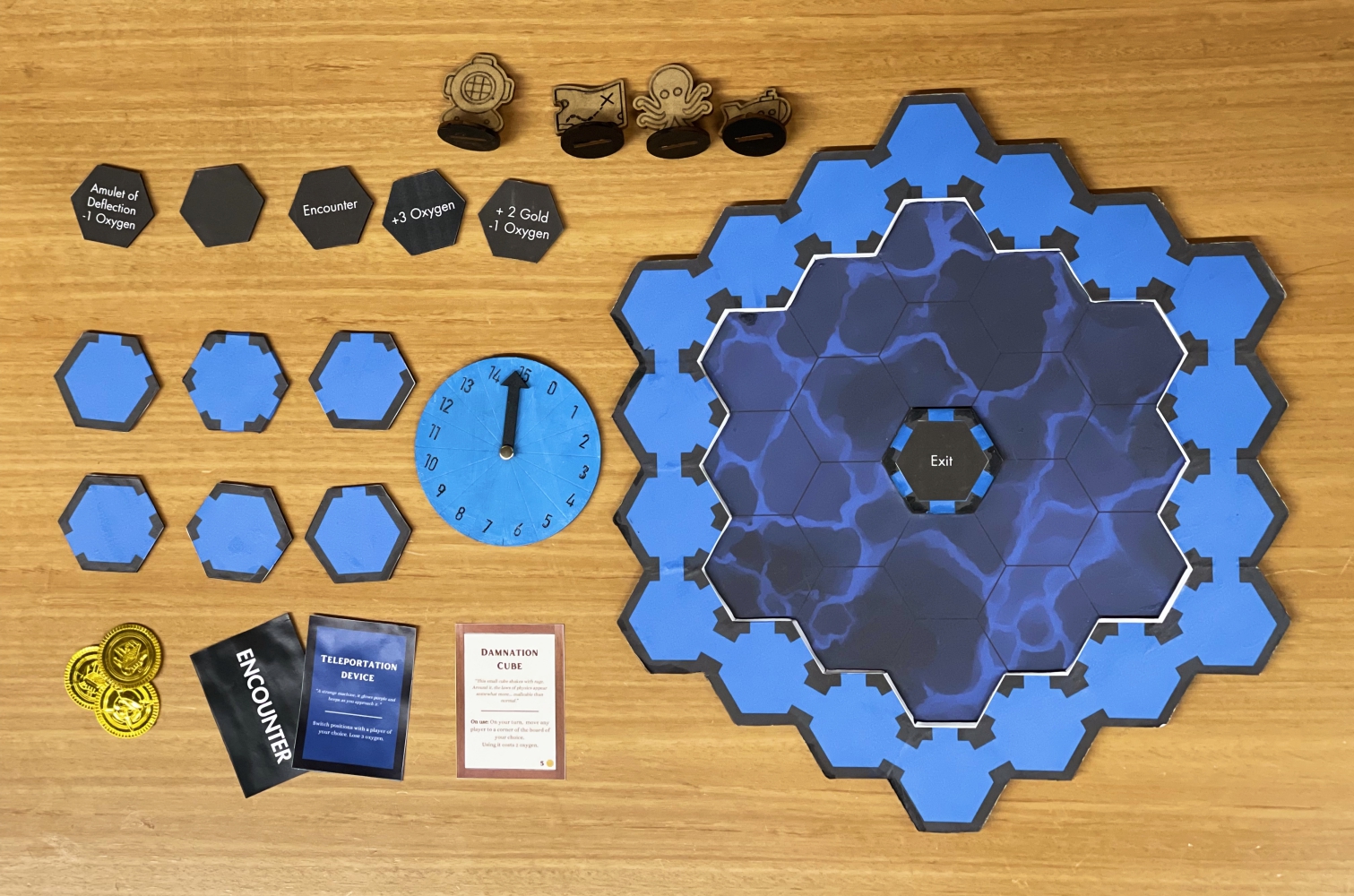 Game board and components